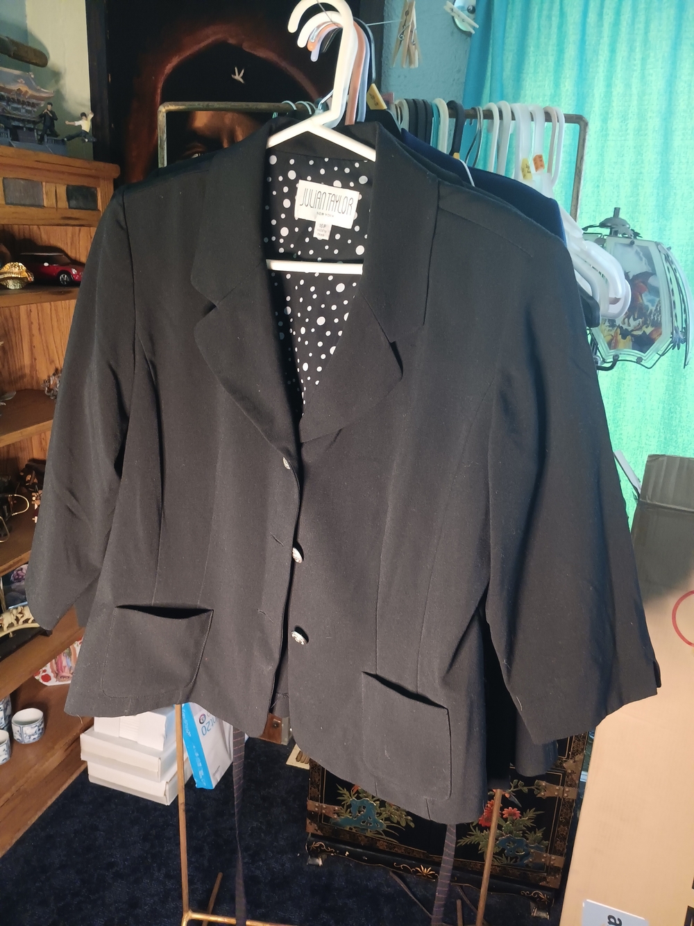 Black Women's Tailored Jacket